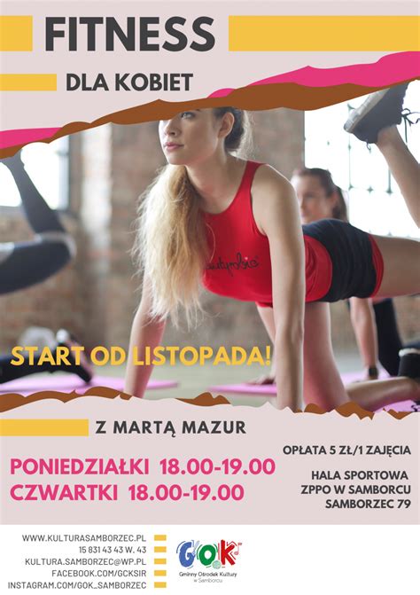 Fitness Zapisy Na Sezon Aktualno Ci Gminny O Rodek