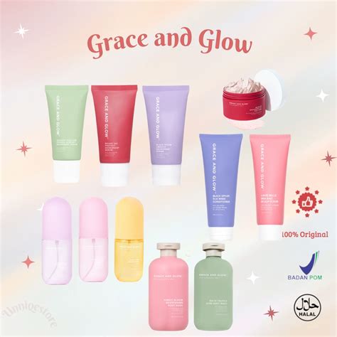 Jual BPOM Grace Glow Black Opium Brightening English Pear Freesia