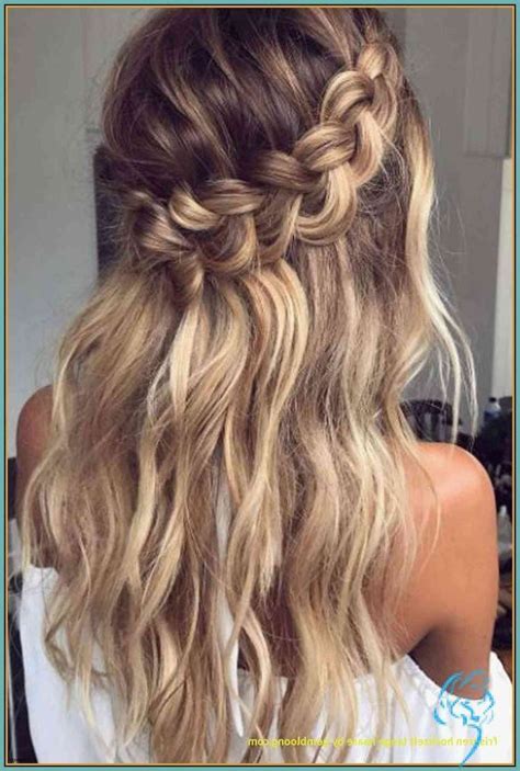 Locken Frisuren Hochzeit Brautfrisur Halboffen F R Langes Haar