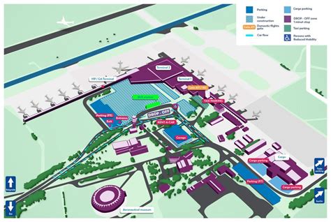 Terminal map | Belgrade Nikola Tesla Airport (BEG)