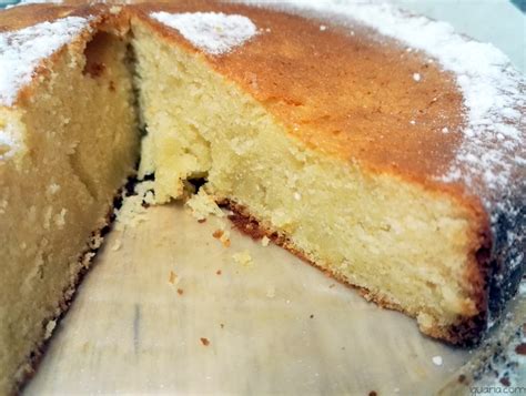 Bolo de Baunilha da Sara Iguaria Receita e Culinária