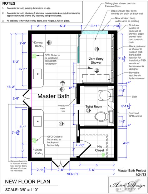 BEFORE AFTER An Accessible Master Bathroom Is Created Using