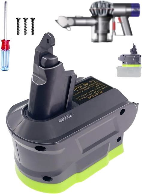 Amazon MAKBOS For Ryobi For Dyson V6 Battery Adapter For Dyson V6