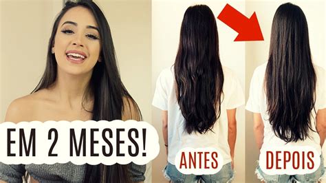 Como Fazer O Cabelo Crescer R Pido Youtube