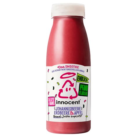 Innocent Smoothie Johannisbeere Erdbeere Und Apfel Ml Bei Rewe