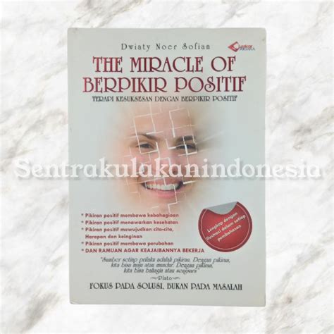 Jual Laskar Aksara Buku The Miracle Of Berfikir Positif Shopee