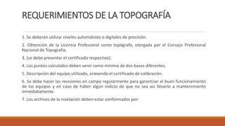 Todo Los Compomentes Que Se Refiera A La Topofrafia Simple Y Compuesta