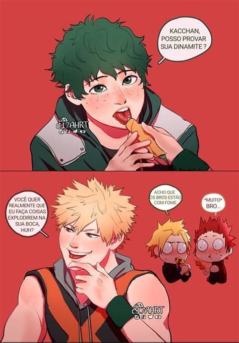 Imagens Mini Comics Bakudeku In Cute Anime Character Cute