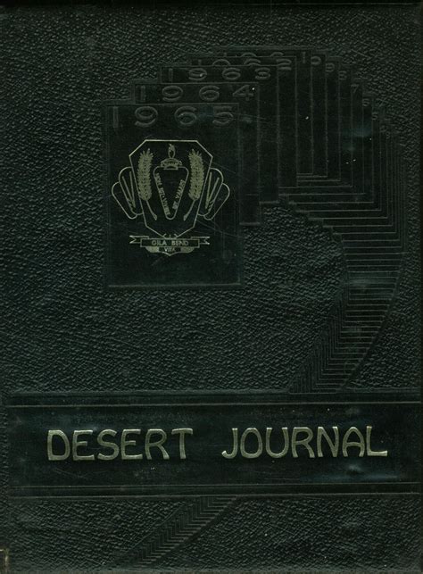 1965 yearbook from Gila Bend High School from Gila bend, Arizona for sale