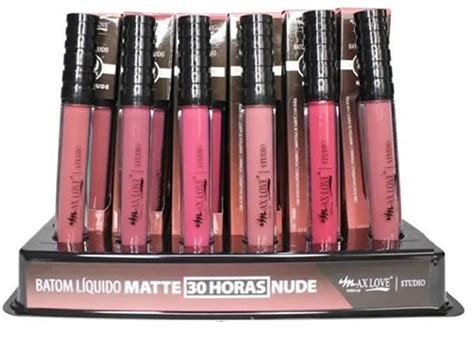 BATOM LIQUIDO MATTE MAX LOVE 30H NUDE Yudevan Distribuidora E