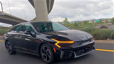 Kia K Gt Line Facelift Spotted In Us K Youtube