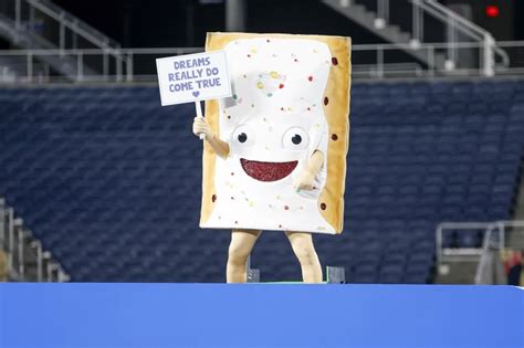 Edible Pop-Tarts Mascot Steals The Show At College Football Game