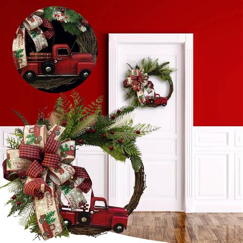 Top Christmas Decor Red Truck Items Featuring The Iconic Holiday Symbol