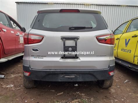 Desarmaduria Ford Ecosport Fyja Dohc Valv X En Desarme