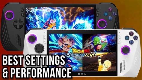 Dragon Ball Sparking Zero On Rog Ally Fps With Optimal Battery