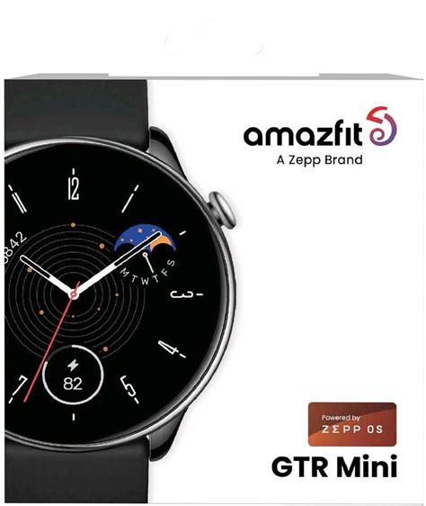 Išmanusis laikrodis Amazfit GTR Mini Sidabrinės spalvos korpusas ir