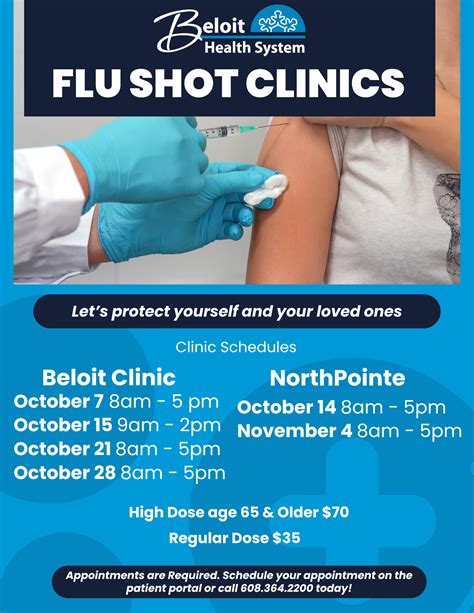 Upcoming Flu Clinics