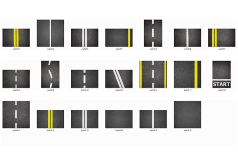 types  road markings