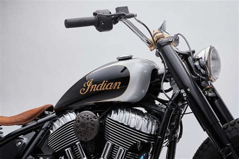 Indian Motorcycle Brat Style Chief By Go Takamine Paul Tan S