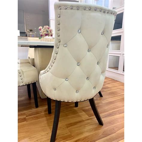 Exclusive Dining Chair Chesterfield With Diamond Kerusi Meja Makan Dgn