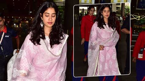 Janhvi Kapoor Back In Town From Tirupati On Sridevi S Birth Anniversary