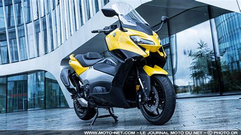 Scooters Présentation du nouveau maxi scooter Yamaha Tmax 2022