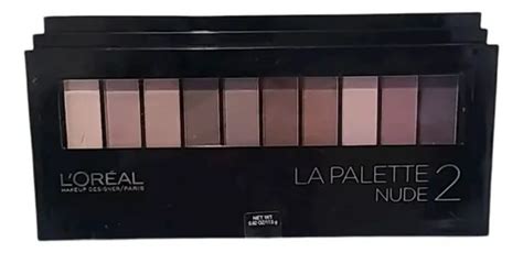 Sombras Loreal Makeup Designer Paris La Palette Nude Meses sin interés