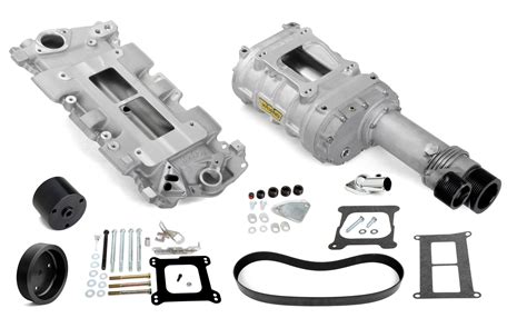 Weiand 7740 1 Weiand 144 Pro Street Supercharger Kit Satin