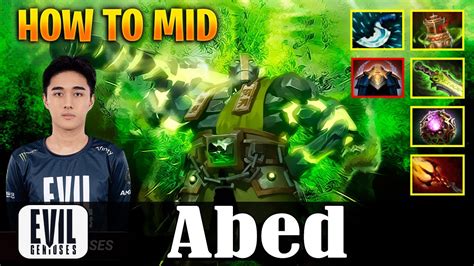 Abed Earth Spirit HOW TO MID Dota 2 Pro MMR Gameplay YouTube