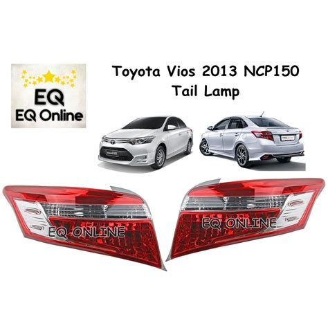 Toyota Vios Tail Lamp Ncp Limo Keli L R Lampu Belakang