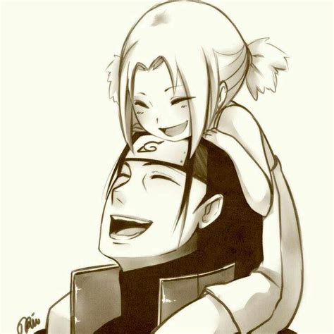 Hashirama & little Tsunade | Anime Amino