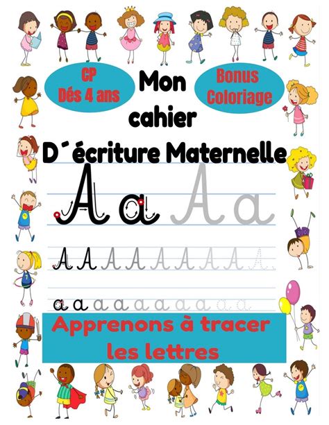 Buy Mon Cahier D Criture Maternelle Et Cp D S Ans Apprenons