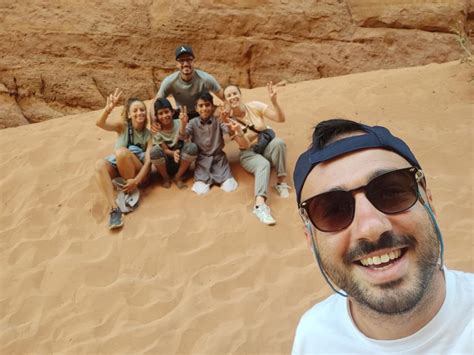 excursión de medio día en jeep por el desierto de wadi rum con puesta