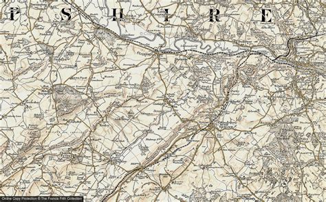 Old Maps Of Harley Shropshire Francis Frith