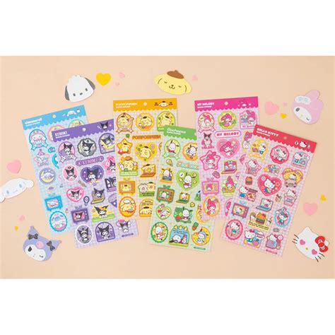 Kawaii Liczne Sanrio Kuromi Mymelody Cinnamoroll Pochacco Pom Pom