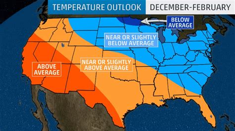 Weather Company Winter 2019 20 Outlook Colder Than Average In North