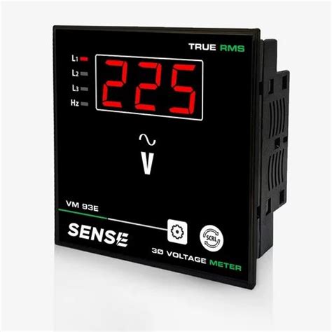 Sense 3 Digital Dc Voltmeter Dimension 96 96 Voltage 440 At 635