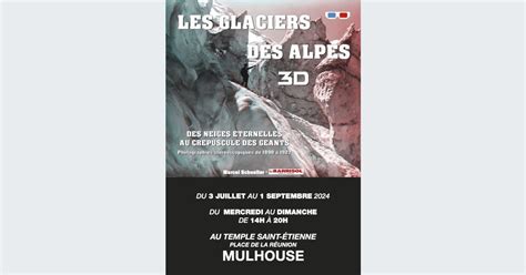 Les glaciers des Alpes en 3D Des neiges éternelles au crépuscule des