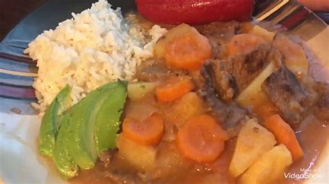 Delicioso Guisado De Bistec Con Papas Y Zanahorias Youtube