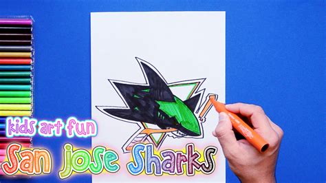 san jose sharks logo coloring page - Blair Cornett