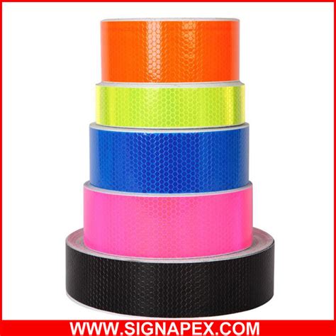 Signapex Retro Diamond Grade Material Reflective Vinyl Roll Transparent