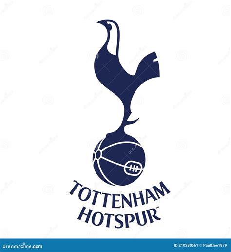 Tottenham Hotspur Logo Editorial Illustrative on White Background ...