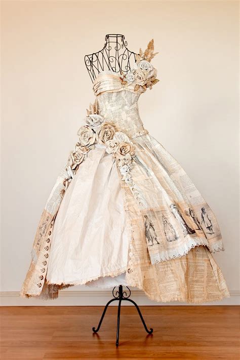 Pin By Jennifer Everitt On Cloths Jewelry Paper Dress Art Dress