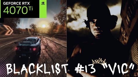 Blacklist Vic Nfs Most Wanted Remaster T Rs Rtx On