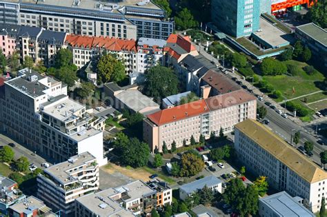 Dresden Von Oben Baustelle Wohngebiet Einer Mehrfamilienhaussiedlung