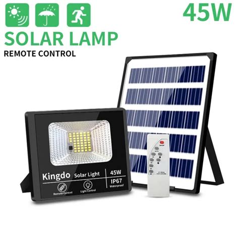 Solar Light 45W Solar Lights Outdoor Waterproof Flood Solar Light LED