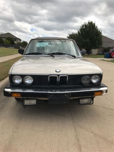 1986 Bmw 524td Turbo Diesel