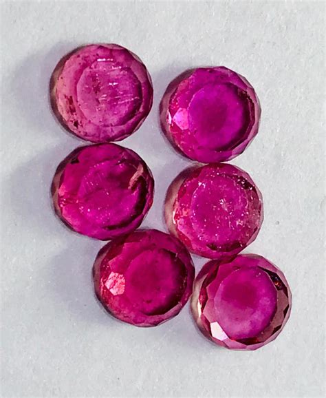 All Lot Natural Rubylight Antique Cut 100% Natural - Etsy