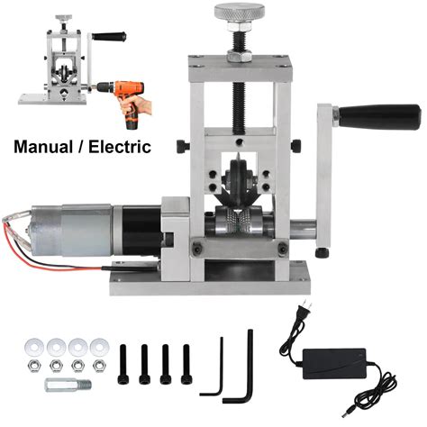 Elektrik Tel S Y Rma Makinesi Otomatik Kablo Soyucu Manuel El Krank