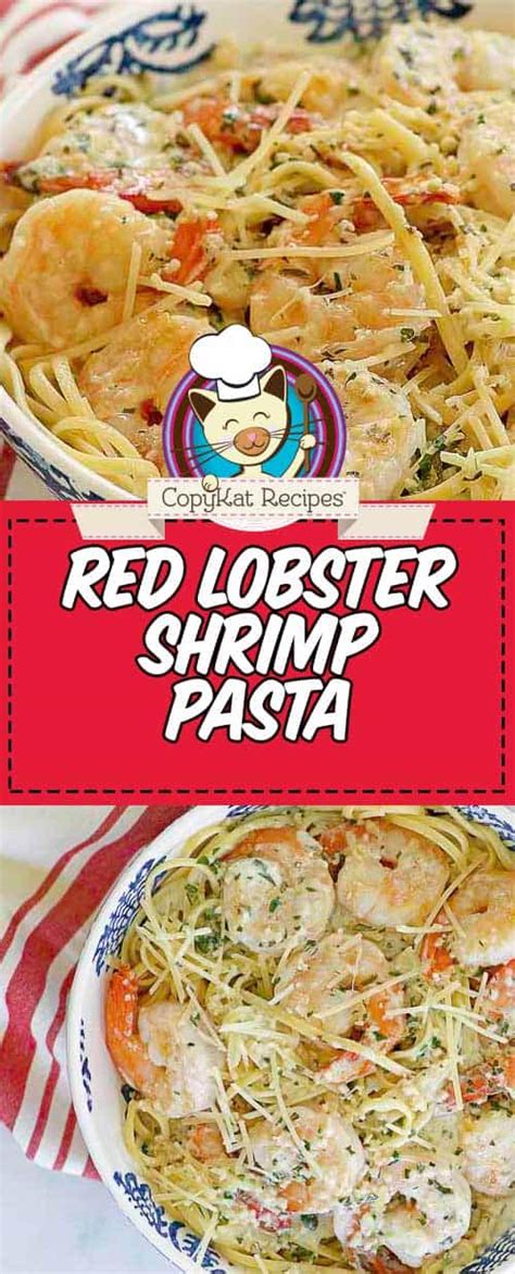 Red Lobster Shrimp Pasta - CopyKat Recipes